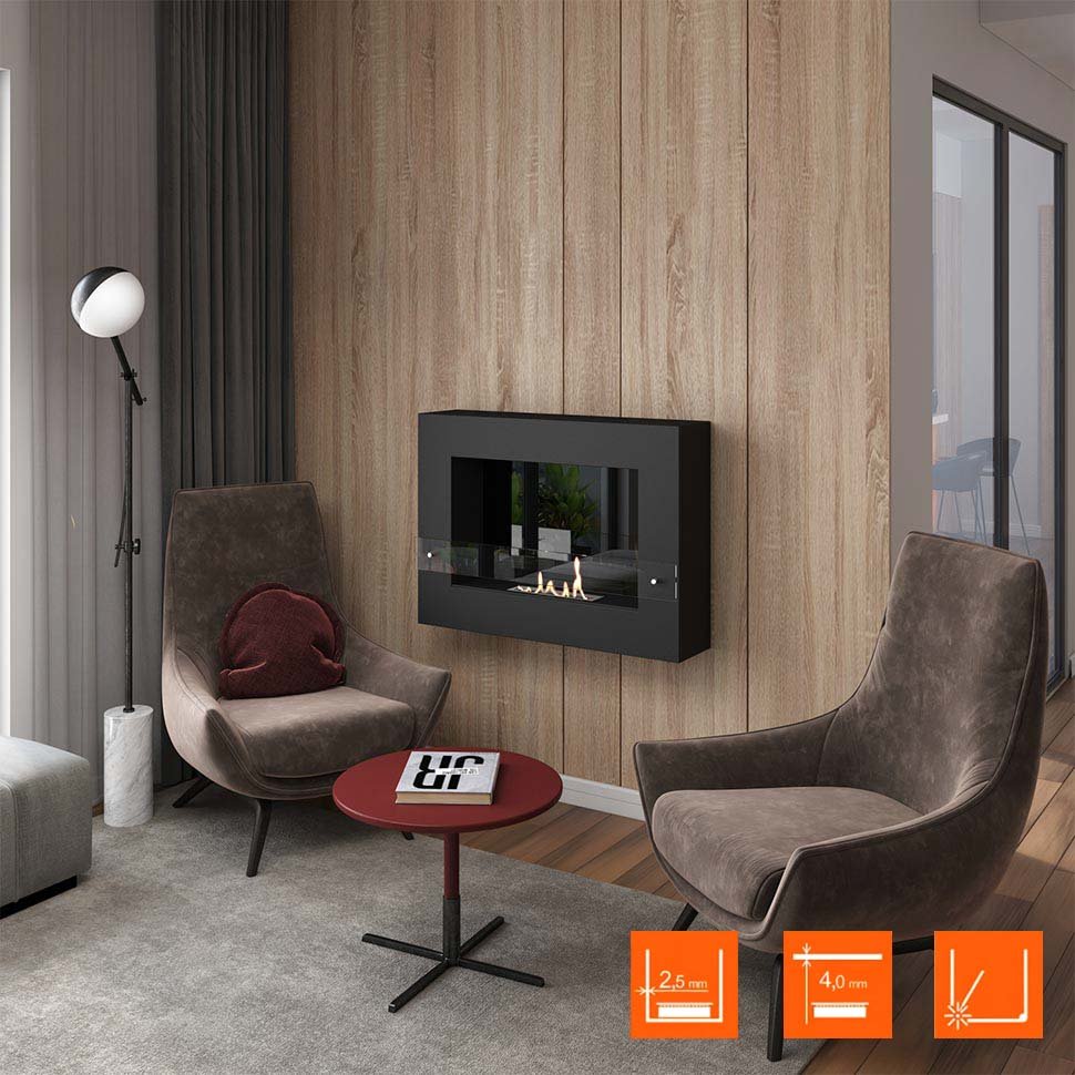 Биокамин SteelHeat WALL GRAND 900 LITE черный Биокамин SteelHeat WALL GRAND 900 LITE черный по цене 25 515 руб.