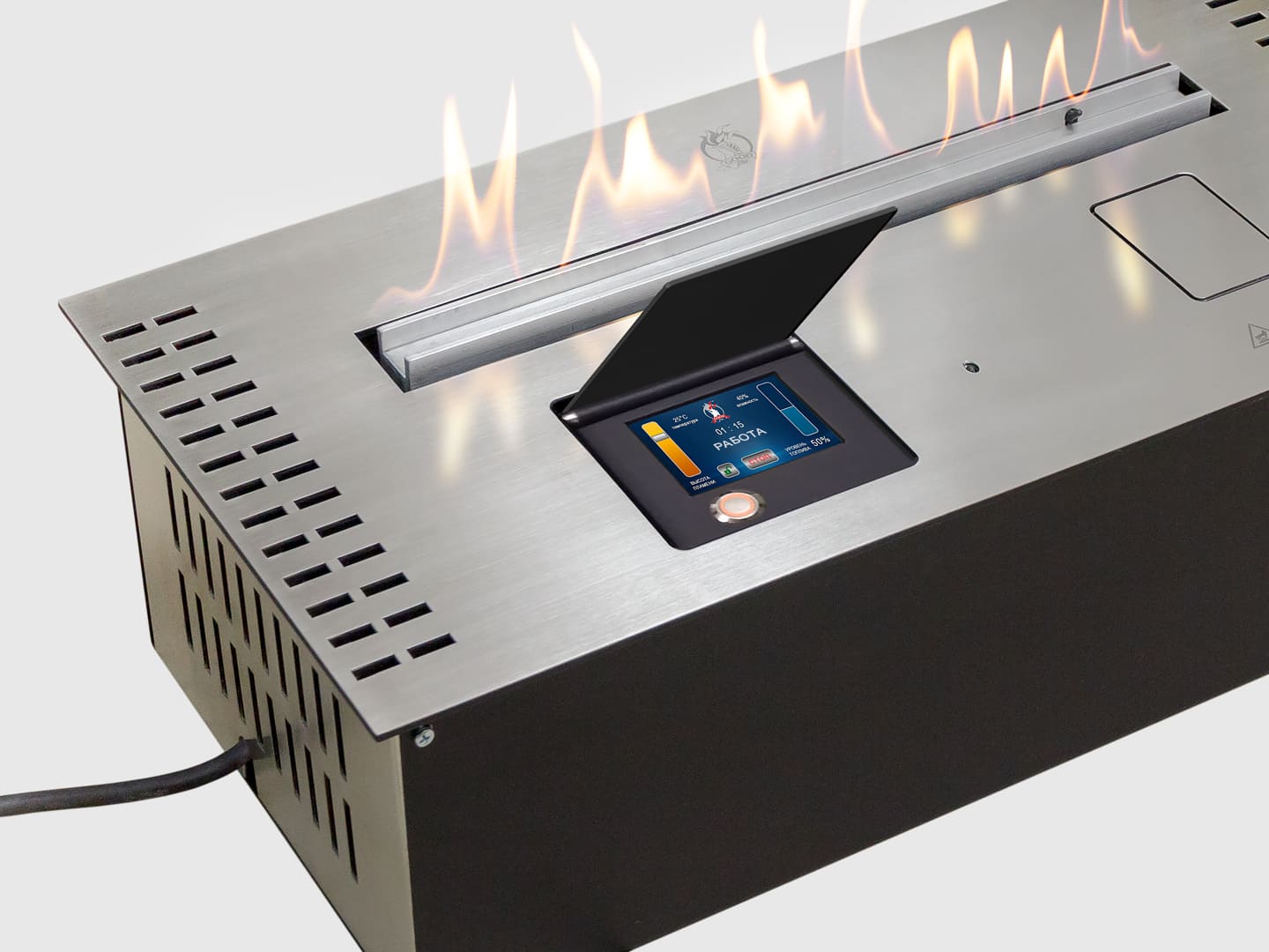 Автоматический биокамин Lux Fire Smart Flame 1500 RC INOX Автоматический биокамин Lux Fire Smart Flame 1500 RC INOX по цене 530 090 руб.