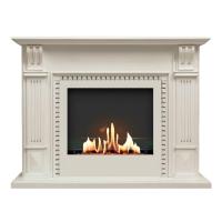 Биокамин в портале SteelHeat Belfast, стекло