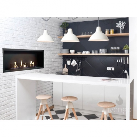 Биокамин IVENGO SLIM 2500х450 по цене 238 595 руб.