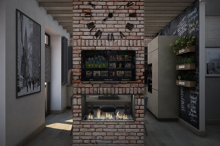 Встроенный биокамин Lux Fire Сквозной 1210 М по цене 93 280 руб.