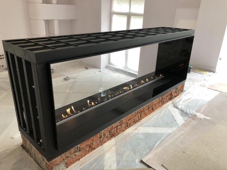 Встраиваемый сквозной очаг 1500 SappFire по цене 68 200 руб.