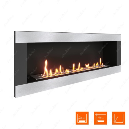 Биокамин SteelHeat ONE-H 1100 XL по цене 40 144 руб.