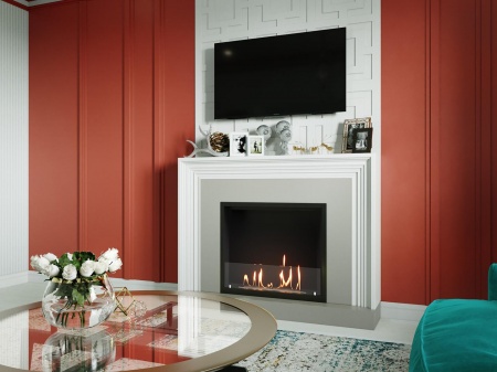 Встроенный биокамин Lux Fire Кабинет 730 S по цене 43 450 руб.