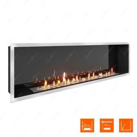 Биокамин SteelHeat LEADER-SH 1600 стемалит по цене 73 290 руб.