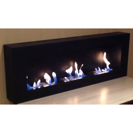 Биокамин Fire Line Glass black по цене 31 464 руб.